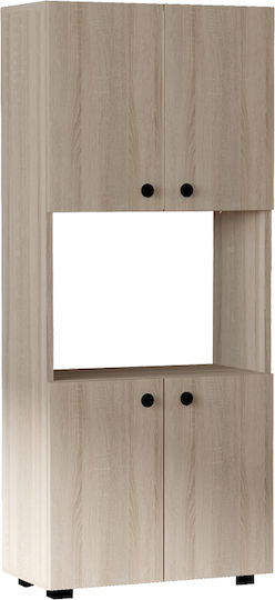 Guzel Floor Cabinet Sonoma 60x31.4x140cm