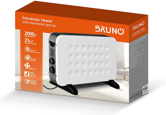 Bruno Convector Heater Floor 2000W 61x38.5cm White