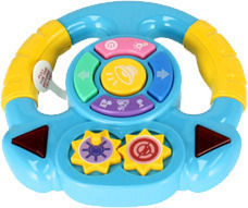 Bam Bam Steering Wheel with Sounds Blue
