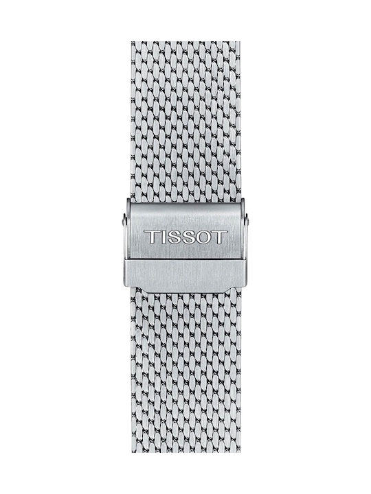 Tissot Seastar 1000 Men's Watch 45.5mm Chronograph Battery with Silver Metal Bracelet