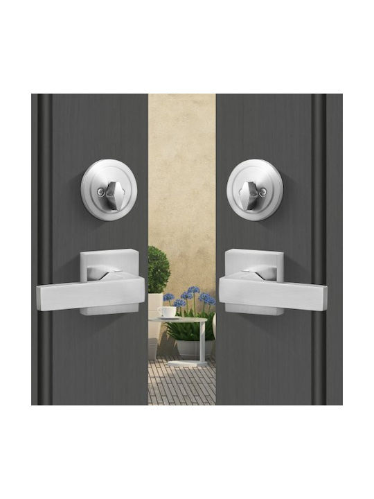 Vevor Doppeltürgriff-Set Satin Nickel Smsbdmndsfxlp6jstv0