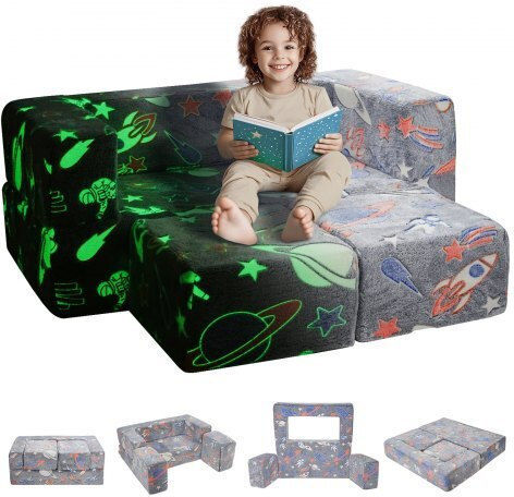 Kindersofas Gray 4Stück