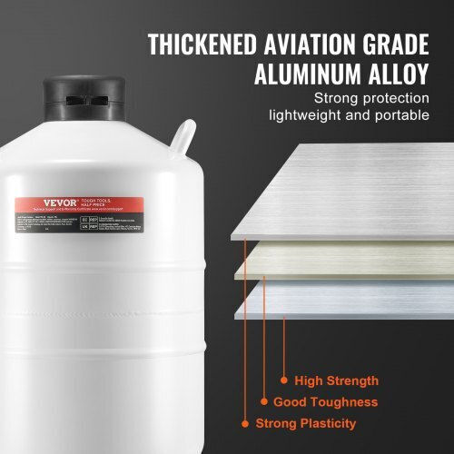 Δοχείο Υγρού Αζώτου Vevor 20l 6 Κανίστρες Czxydg20l000j251uv0