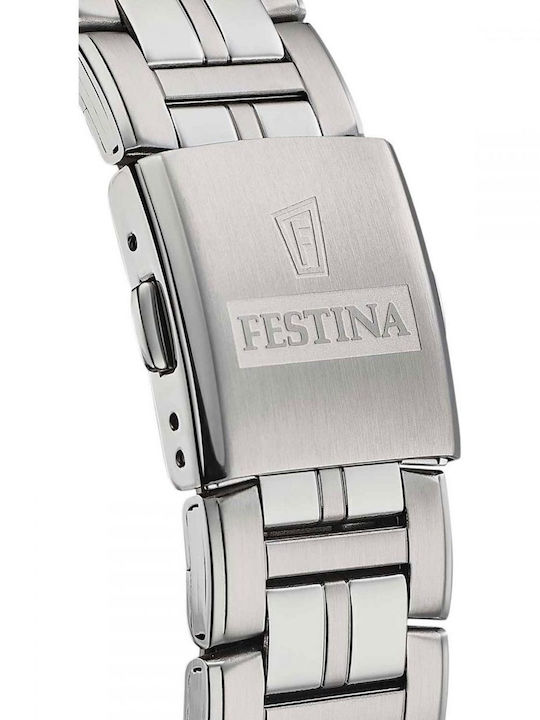 Festina Sport Watch Battery with Metal Bracelet