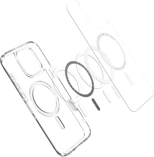 Spigen Ultra Hybrid T Back Cover Plastic 2mm Gray (iPhone 16 Pro Max)