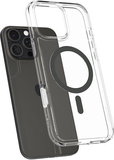 Spigen Ultra Hybrid T Back Cover Plastic 2mm Gray (iPhone 16 Pro Max)