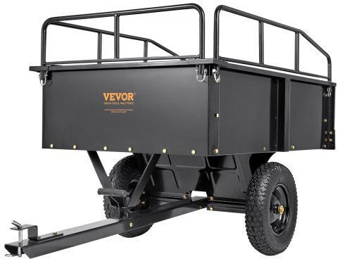 Vevor Transport-Wagen for Load Weight up to 750kg in Schwarz Color