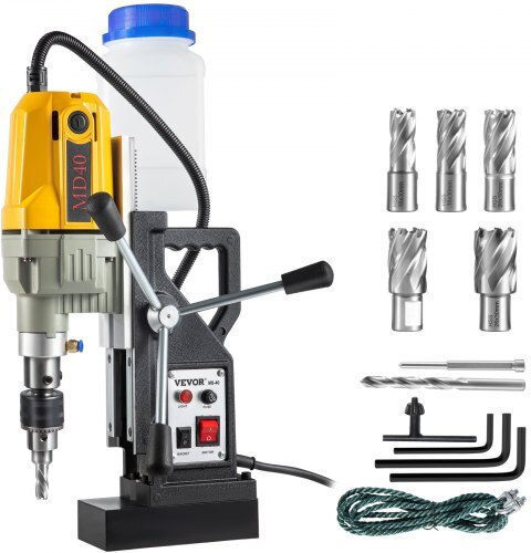 Vevor Μαγνητικό Δράπανο JBLJC6PCS220V9XA9V2 με Ισχύ 1.1kW
