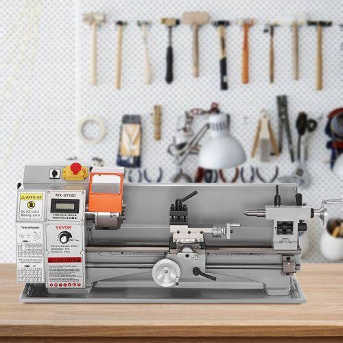 Vevor Mini mașină de strung BZDMNJSCCSFWSEYI0V2 cu Putere 800Watt
