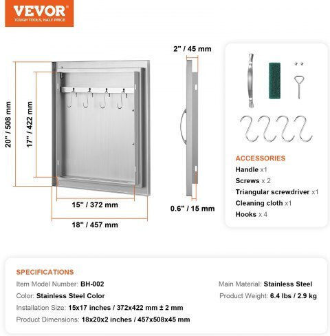 Vevor Commercial Cooking Equipment Part