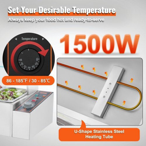 Vevor Industrial Electric Air Heater 1.5kW