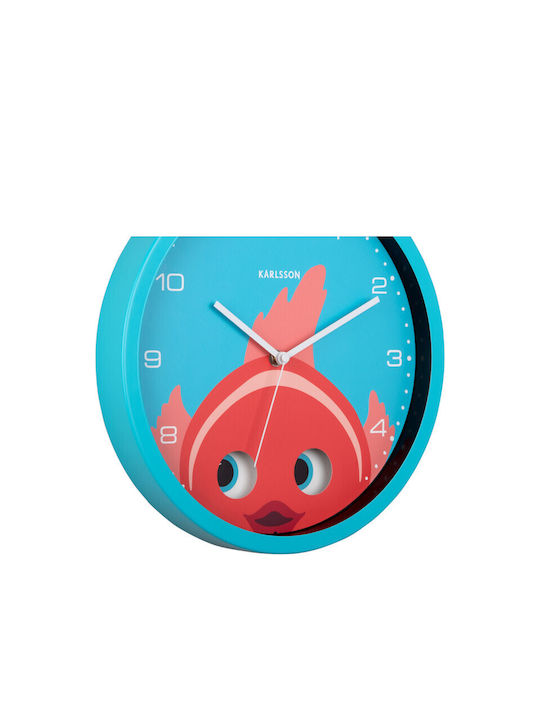 Karlsson Kids Metal Wall Clock 30.8cm