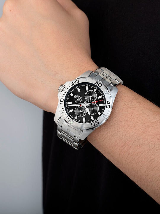 Festina Ρολόι Μπαταρίας με Μεταλλικό Μπρασελέ