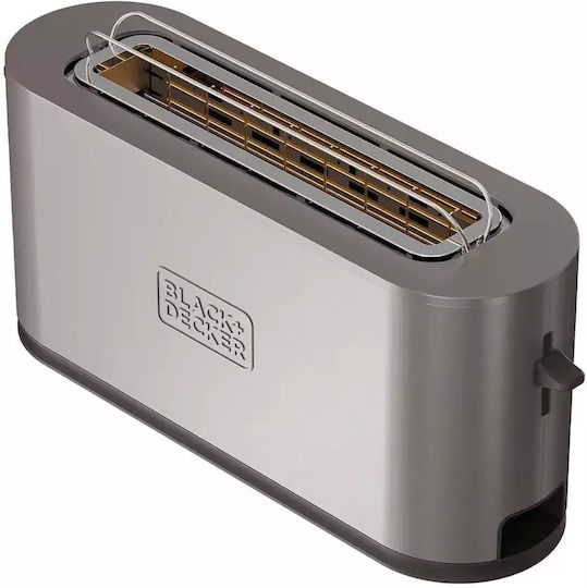 Black & Decker BXTO1002E Toaster 2 Schlitze 1000W Inox