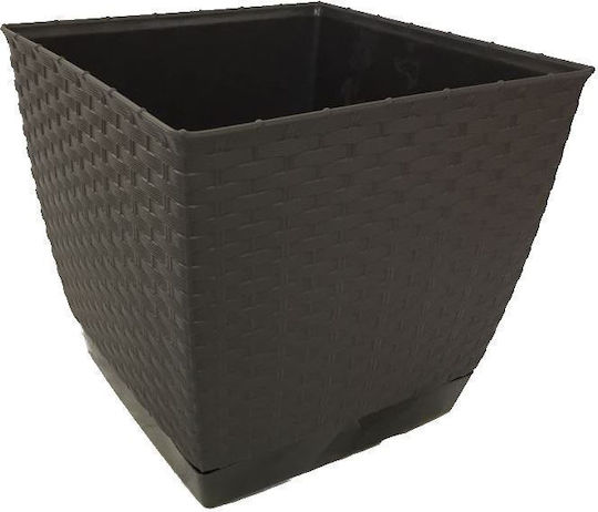 Strend Pro Ghiveci Plastic Maro