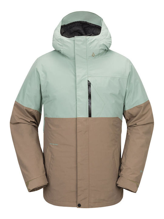 Volcom Agave Men's Gore-Tex Ski & Snowboard Jacket Beige G0452502-AGV