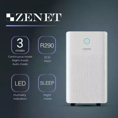 Zenet Καθαριστής Αέρα 40W για Χώρους 40m²
