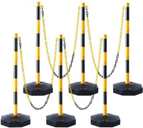 Vevor Traffic Cone Made of Plastic in Yellow Color