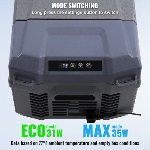 Vevor Φορητό Ψυγείο 15lt 100-240V Μαύρο