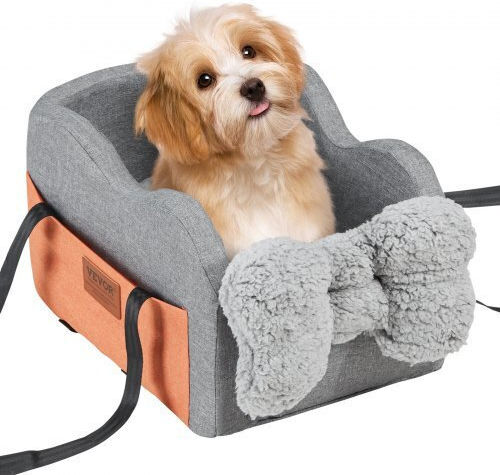 Vevor Waterproof Seat Car for Dog Copper