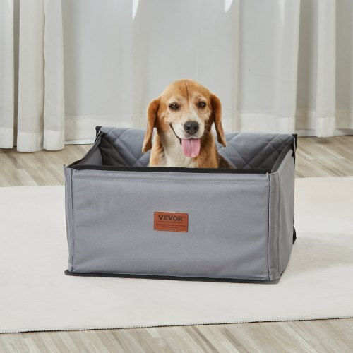 Vevor Waterproof Dog Car Seat Gray