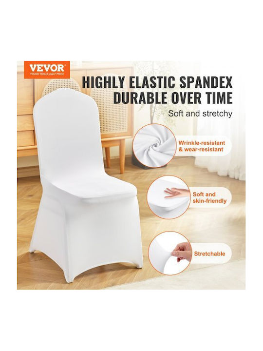 Vevor Elastic Cover for Chair White 1pcs ZYT150PCSBSQB0001V0