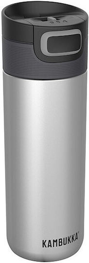 Kambukka Etna Glas Thermosflasche Rostfreier Stahl 500ml Silver 11-01008