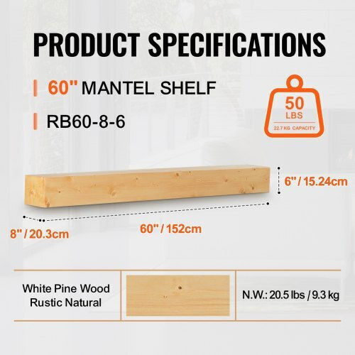 Rustic Wooden Cast Iron Fireplace Shelf Vevor 60" Natural Fbjxblj60ycffulgev0 Rustic Wooden Cast Iron Fireplace Shelf Vevor 60" Natural Fbjxblj60ycffulgev0