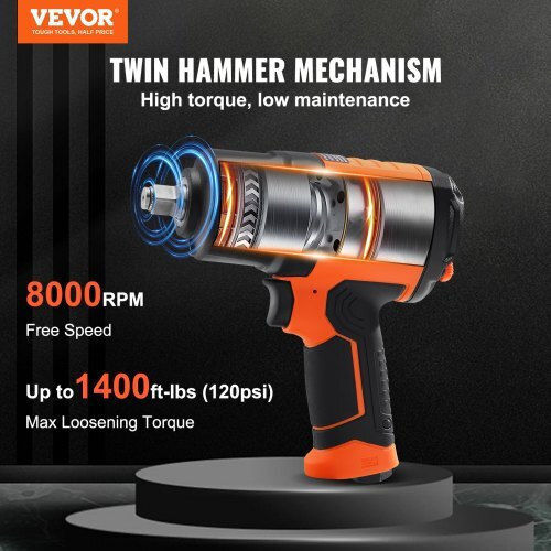 Vevor Air Impact Wrench 1/2" K1350N121650NFNRVV0