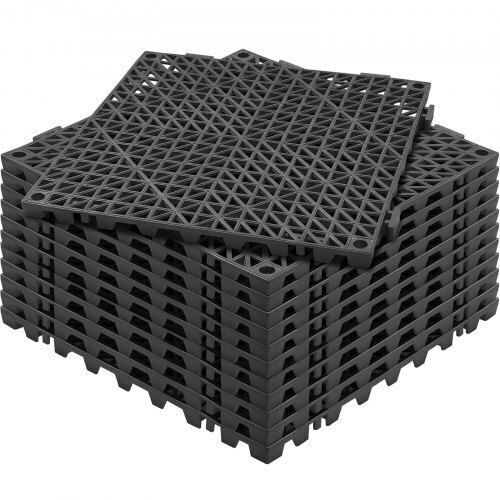 Vevor Плочка за градински под от PVC 30x30бр 12бр