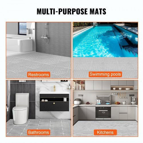 Vevor Материал за градински под от PVC 30x30бр 50бр