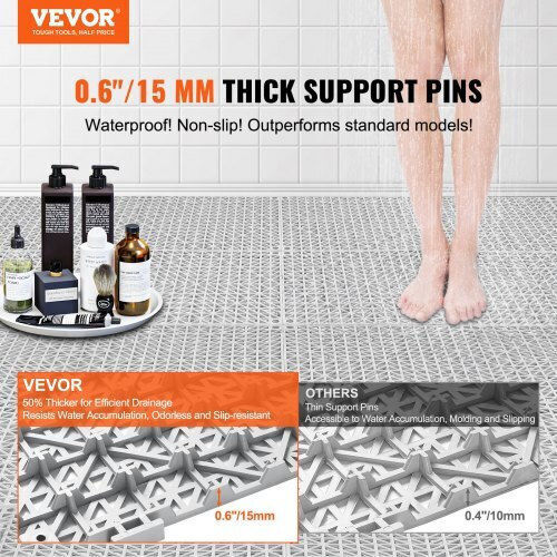 Vevor Материал за градински под от PVC 30x30бр 50бр