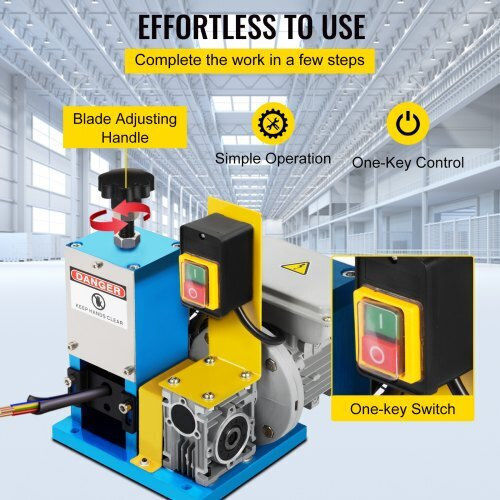 Vevor Decojitor Automat de Cabluri pentru Diametru Maxim 25mm Electric