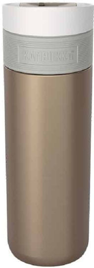 Kambukka Etna Ποτήρι Θερμός Ανοξείδωτο 500ml Coffee Brown με Επιστόμιο
