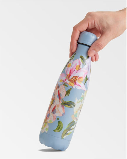 Chilly's Floral Series Bottle Thermos Stainless Steel BPA Free 500ml Floral Magnolia