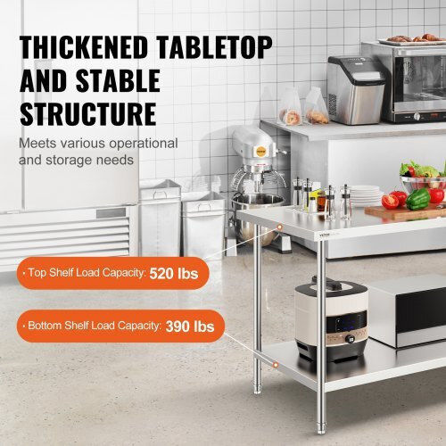 Vevor Stainless Steel Workbench 30x60x34in Cfbxggztlcwj4m8ymv0