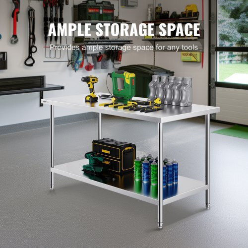 Vevor Stainless Steel Workbench 30x60x34in Cfbxggztlcwj4m8ymv0
