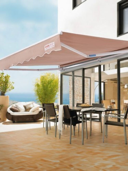 Vevor Terrace Wall Tent Beige 2.43x2.14cm