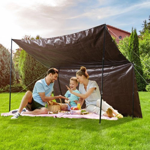 Vevor Waterproof Tarpaulin 12.192x6.096m. Brown