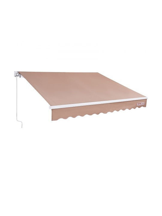Vevor Terrace Wall Tent Beige 2.43x2.14cm