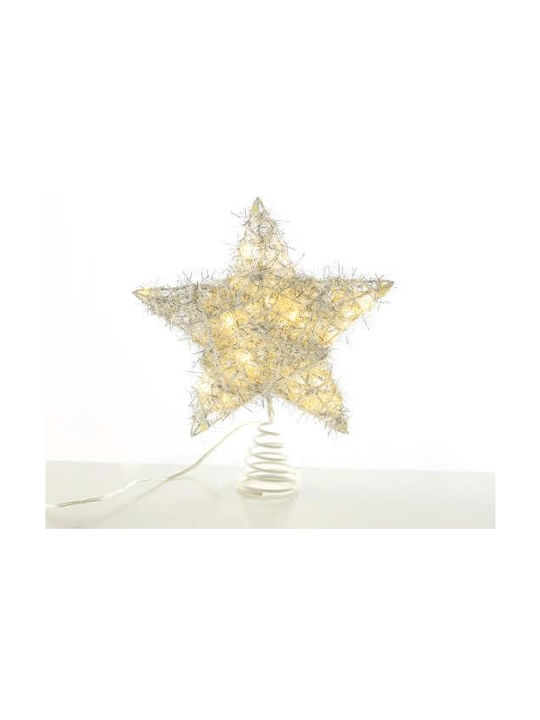 Hanging Star Silver Illuminated