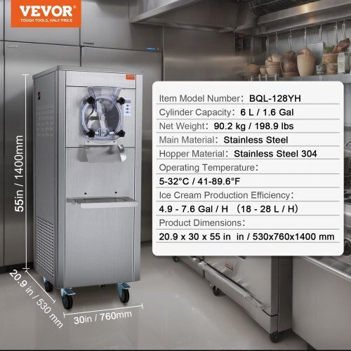 Vevor Commercial Ice Cream Maker ZLSYBQLJDKWASNH70V2