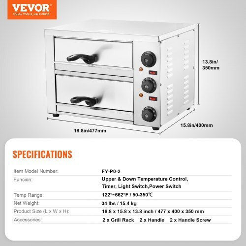 Vevor Electric Pizza Oven