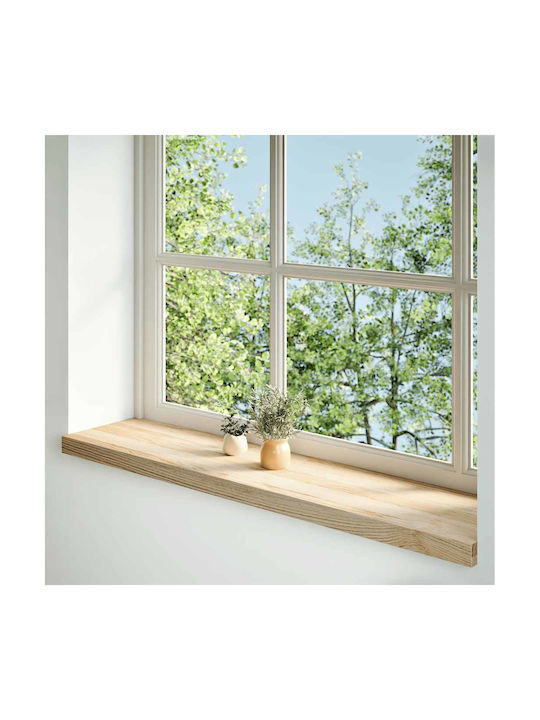 Vidaxl Window Sills 2 Pieces 110x30x2 cm Solid Oak Brown