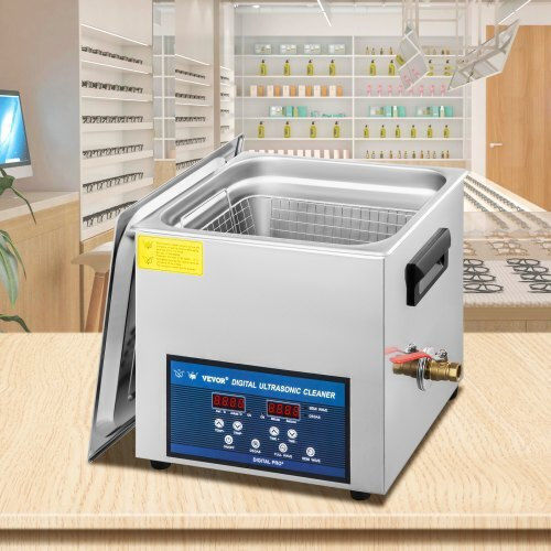 Vevor Ultrasonic Cleaner 10L with Mechanical Timer