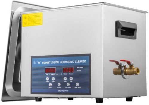 Vevor Ultrasonic Cleaner 10L with Mechanical Timer