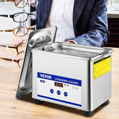 Vevor Ultrasonic Cleaner 800ml with Digital Timer