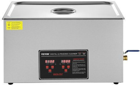 Vevor Ultraschallreiniger 30lt Edelstahl mit Digitalem Timer