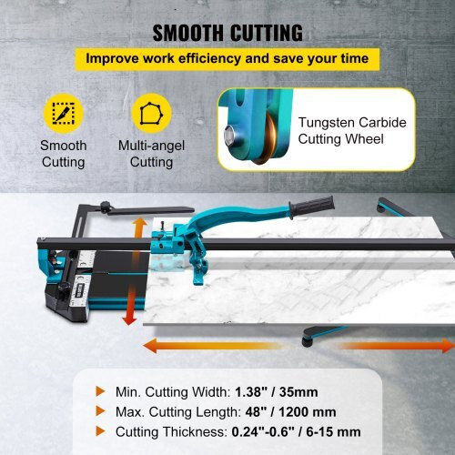 Vevor Tile Cutter Manual 1200mm