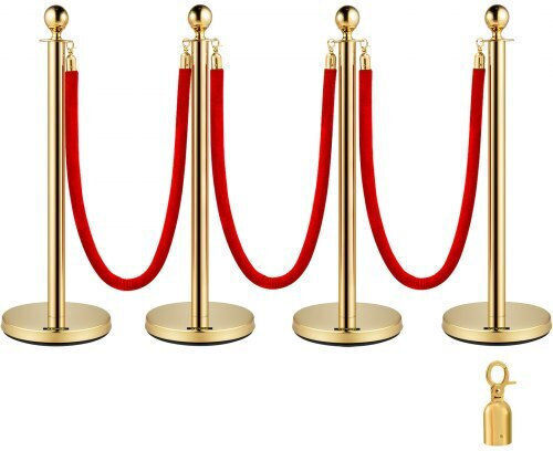Vevor Safety Barrier Post Gold GLZJS1.5M3GHRS4JTV0